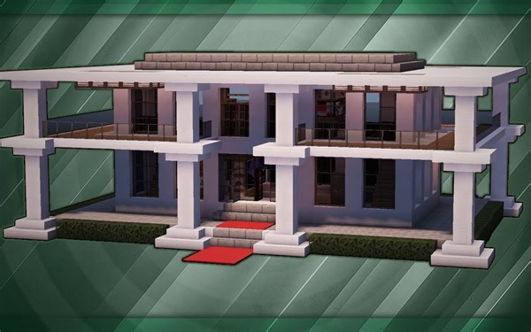 【建筑教程】教你造一个现代豪宅#7