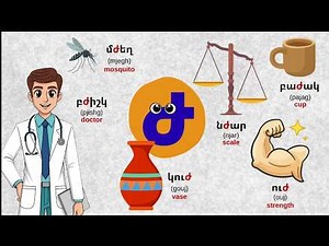 Հայերէնի Այբուբենը , ԺԷ - The Armenian Alphabet, "Je"