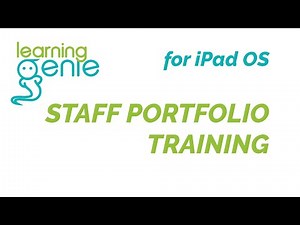 iPad App | Staff Portfolio Training