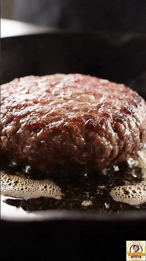 Classic Homemade Beef Burger Recipe | Better Than Fast Food! #shorts