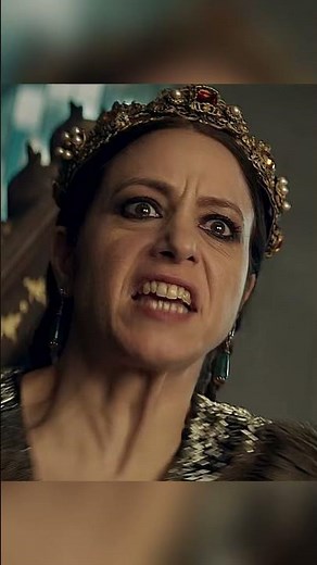 The Witcher 👑 - Queen Calanthe holds court in Cintra, her resolve unshakable #Fantasy #thewitcher