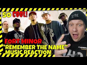 Fort Minor - REMEMBER THE NAME [ Reaction ] | UK REACTOR |