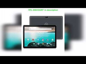 A must-have product! PRITOM 10 Inch Tablet PC with SIM Slot Android 13 64 GB Quad Core Touch Scree