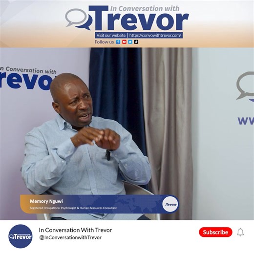"The NGO sector in recruitment has the highest prevalence of nepotism"- Memory Nguwi, Registered Occupational Psychologist & HR Consultant. Watch 👇🏾https://youtu.be/yOTg1M6crNw #ICWT26 | In Conversation with Trevor