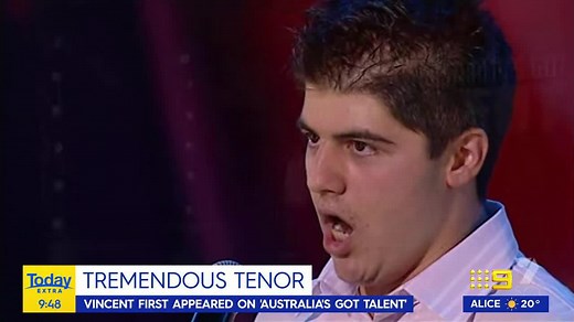 Do you remember this incredible performance by Mark Vincent on 'Australia's Got Talent'? #9Today | WATCH LIVE 5.30am | TODAY
