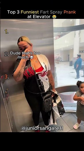 Top 3 Funniest Fart Spray in Elevator Pranks 😂 | Insane Reactions You Have to See!