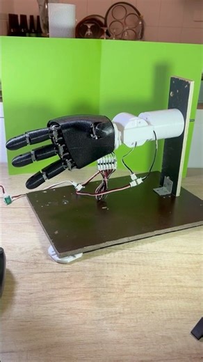 3D printed robot arm first joint #diy #3dprinted #robot