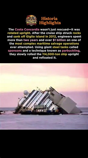 The Ship That Engineers Rolled Upright