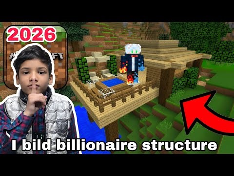 I bild billionaire structure I video Minecraft trending video #sahilasgaming