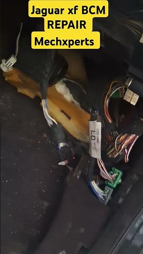 Jaguar xf bcm repair