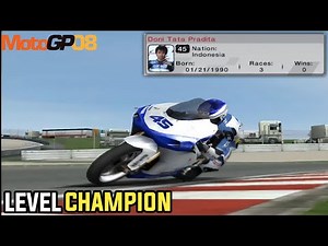 Challenge Pake Pembalap Indonesia Di Level Paling Sulit - MotoGP 08 PS2