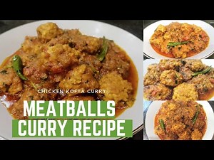 MEATBALLS CURRY | HOW TO MAKE MEATBALLS | MEATBALLS | HOW TO MAKE KOFTA CURRY