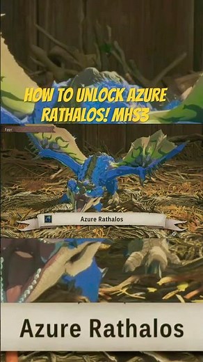 How to unlock Azure Rathalos Monster Hunter Stories 3