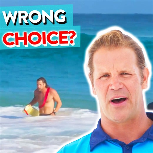 Why did this lifeguard use a tube instead of a board? | Bondi Rescue