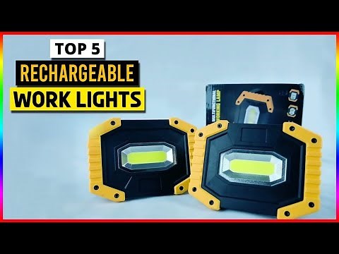 Top 5 Best Rechargeable Work Lights in 2025 [Expert Review & Buyer’s Guide]
