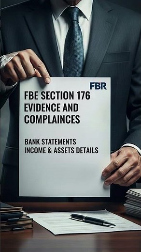 FBR Section 176 Notice Explained | Why FBR Demands Information?