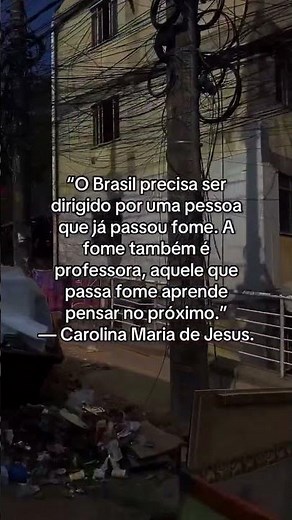 Carolina Maria de Jesus transformou a fome em palavra, a dor em denúncia e a favela em literatura.…