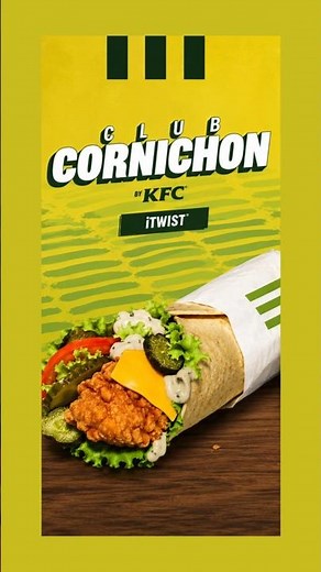 Cornichon iTWIST KFC France (2026)