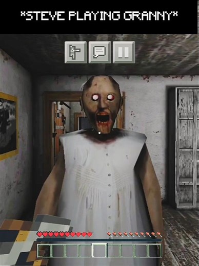 Can STEVE Find Weapon Key in Granny 1: Horror Escape - Day 01 #shorts