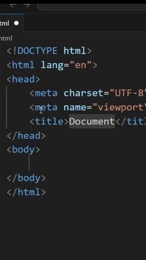 How to Create a Simple HTML Page?#shorts #html #html5 #htmltutorial #software #coding #webdesign