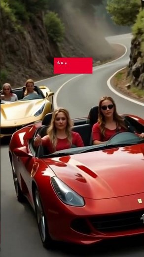 "High Heels & Horsepower: Ferrari Girls Racing in the Wild"