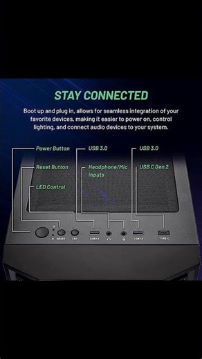 Skytech Gaming Shadow PC Highlights