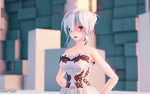 【MMD】Hand Clap【 TDA Dress Haku】【搬运】