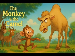The Monkey and the Camel | Moral Story for Kids | Aesop’s Fable by Kidfable