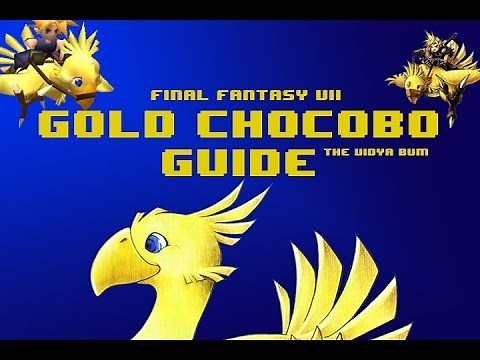 5 Min Gold Chocobo Guide - Knights of the Round walkthru - Final Fantasy VII