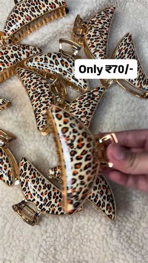 Sin_Collection on Instagram: "Cheetah print hair clips✨"