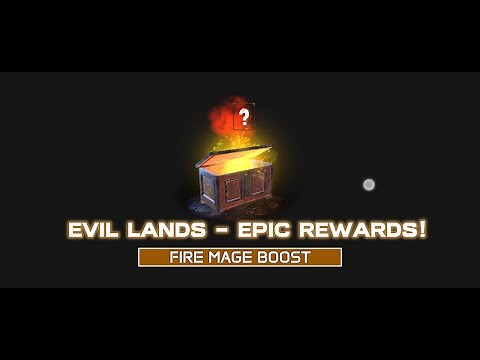 🔥 Evil Lands - Full Daily Quests | Fire Mage Upgrade Showcase (1M CP Boost!)