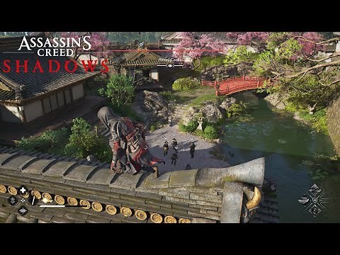 Assassin's Creed Shadows Gameplay - Combat, Stealth & Castle Infilitration (AC Shadows Gameplay)