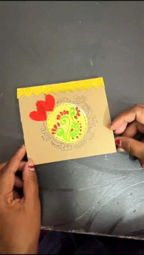 DIY Easy surprise Birthday card idea#trending#short