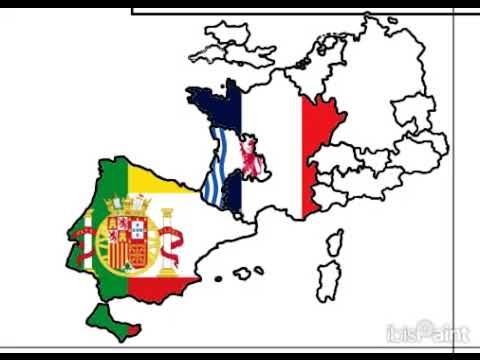 The alternate map of europe(first part).