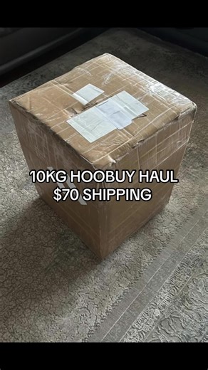 10KG Hoobuy Haul and Shipping Costs