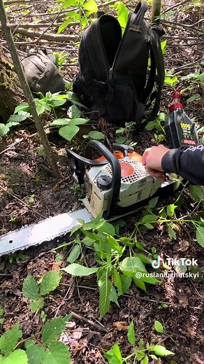 STIHL MS 180 Chainsaw Review and Demonstration