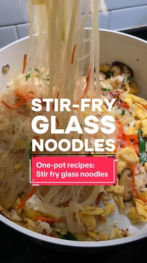 One-Pot Recipe: Stir Fry Glass Noodles