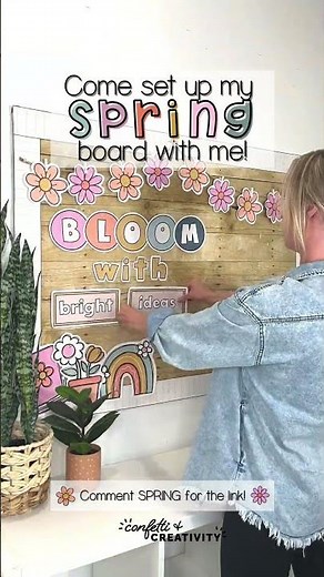 Spring Bulletin Board
