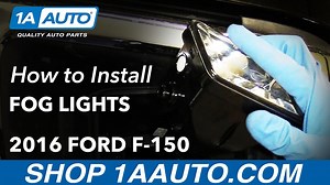 How to Replace Fog Light Assembly and Bulbs 2015-19 Ford F-150