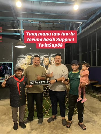 Terima Kasih TwinSup88 di Retro Kg Landak