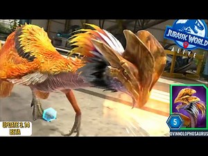 Ovinnolophosaurus EXCLUSIVE FIRST LOOK! New Unique | Jurassic World Alive beta