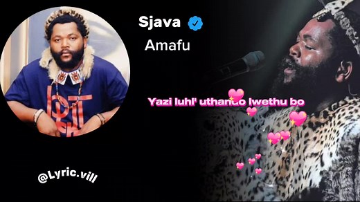 Amafu 2nd Verse Sjava ❤️❤️