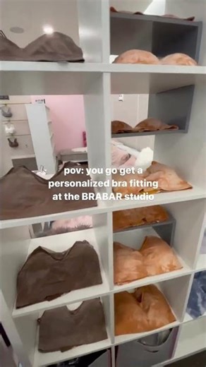 One of our favorite parts of the studio? Getting a personalized bra fitting — the only way to walk