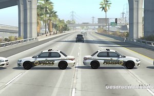 Extreme Police Chases - BeamNG Drive Compilation #24 (Beamng drive car crashes&f