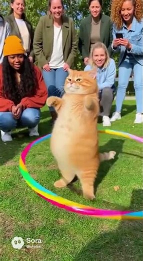 Can cats use a hula hoop?