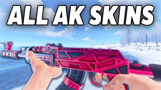 Rust当中所有的Ak突击步枪皮肤（2025）