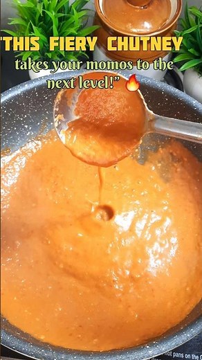 Spicy Momos Chutney | Street Style Red Chilli Chutney