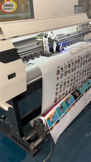 dual head I3200 1.8m Printer Uv Rolls Printing Machine