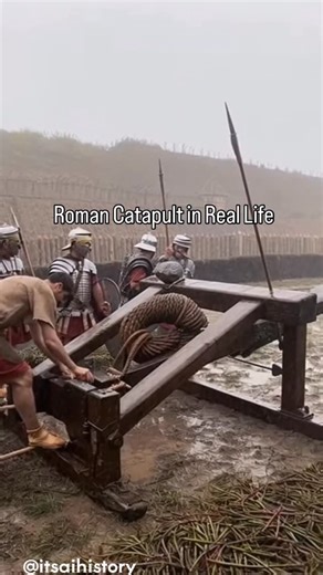Parker Gordon on Instagram: "⚔️ Siege of Avaricum | 52 BC | Real Roman Catapult What you’re seeing: A Roman torsion-powered siege engine (often called onager — Latin onager, “wild ass,” for its kick) readied by Caesar’s legionaries outside Avaricum in central Gaul. Mud, mist, and timber palisades show freezing spring conditions. What was Avaricum — and why did it matter? Avaricum (modern Bourges, France) was the fortified capital of the Bituriges Cubi (Gallic tribe of central Gaul; their chief t