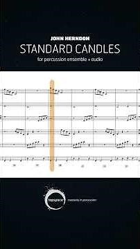 Standard Candles (John Herndon) – Percussion Ensemble + Audio